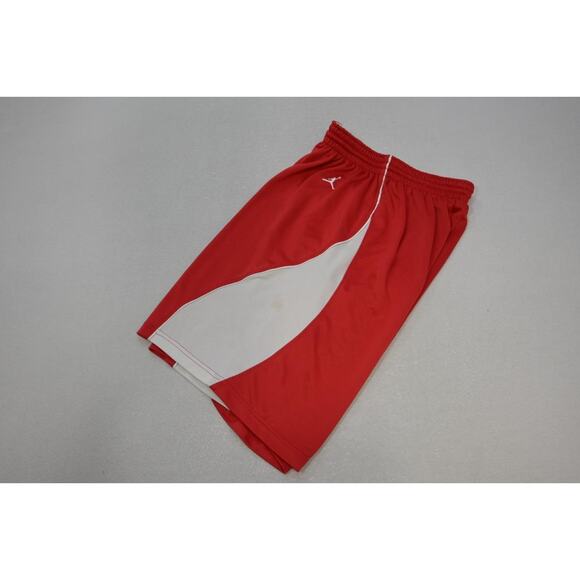 Nike Jump Man Air Jordan Basketball Gym Shorts Dri Fit Red Mens Sz Medium - Picture 1 of 6